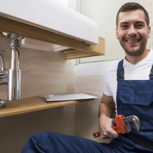 Modern kitchen plumbing renovation project