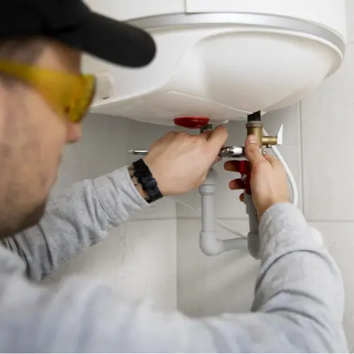 Emergency water heater replacement project